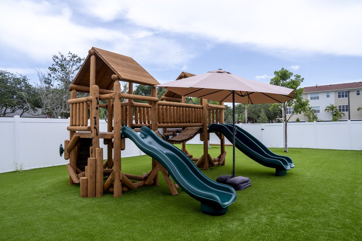The Gan's outdoor playground