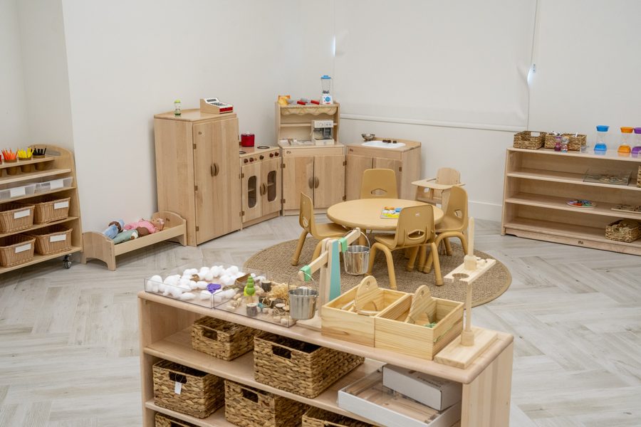 A wooden animal puzzle